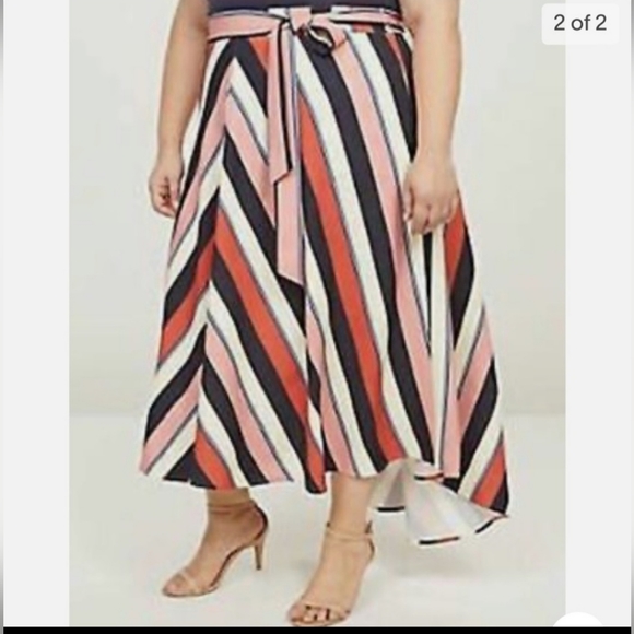 Lane Bryant Asymmetrical Skirt - Picture 5 of 7